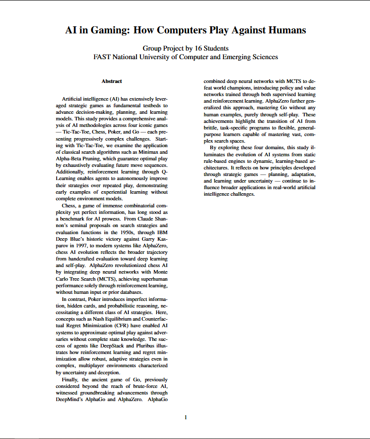 AI Research Paper